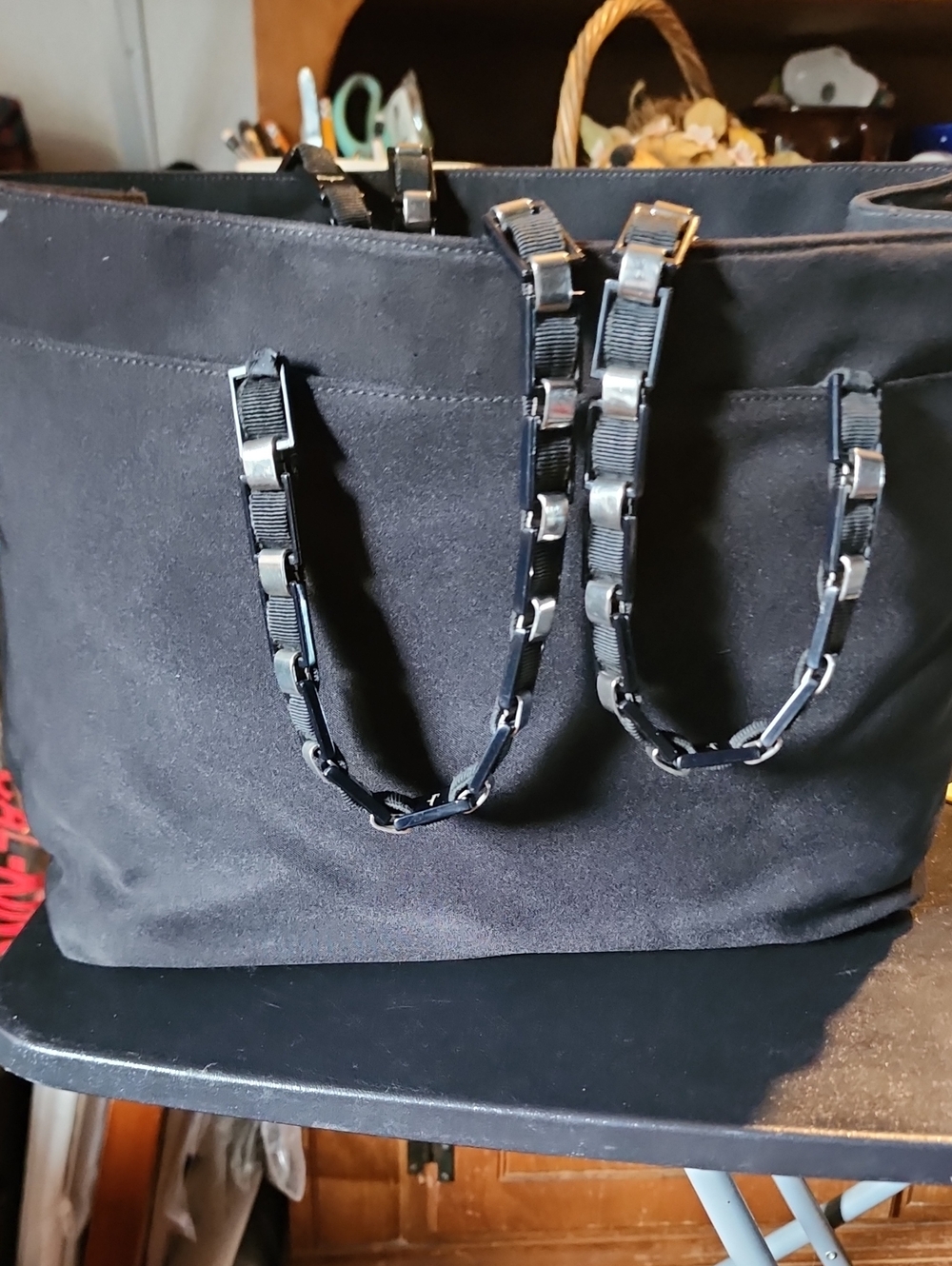 SALVATORE FERRAGARMO NYLON TOTE